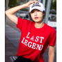 T-SHIRT LAST LEGEND (Rouge-Blanc)